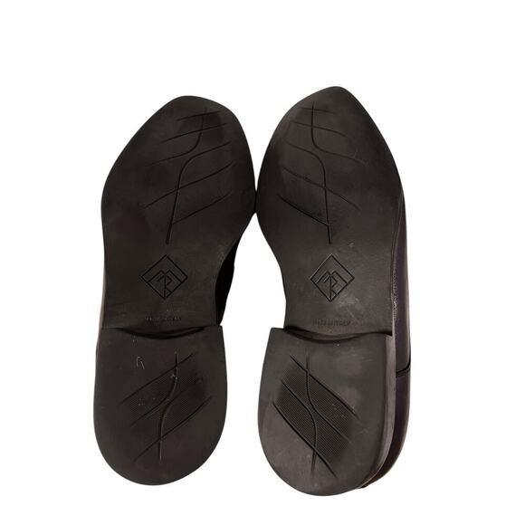 Men's Monte Rosso Slip On Loafers Shoes Soft Leather Black Made In Italy Size 9M - Picture 4 of 5